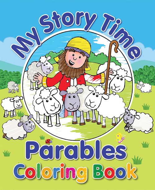 My Story Time Parables Coloring Book | Kregel