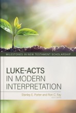 Luke-Acts in Modern Interpretation