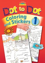 Dot to Dot Coloring and Stickers #1