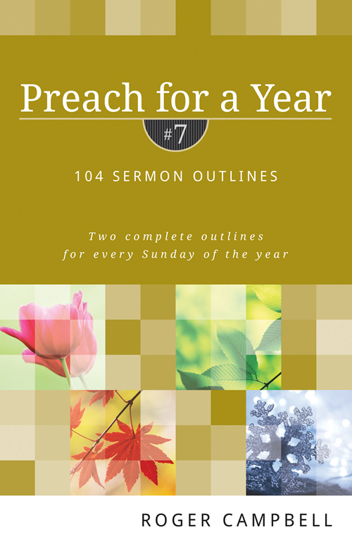 Preach for a Year, Volume 7