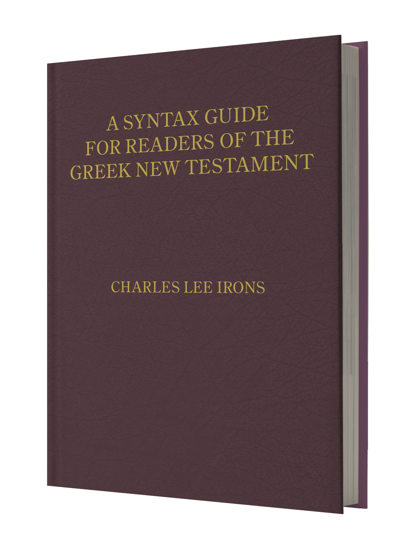 A Syntax Guide for Readers of the Greek New Testament