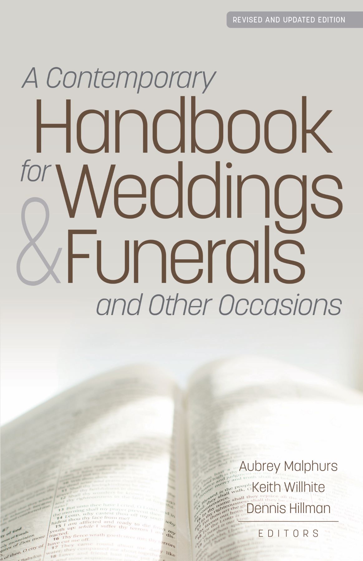 A Contemporary Handbook for Weddings & Funerals and Other Occasions