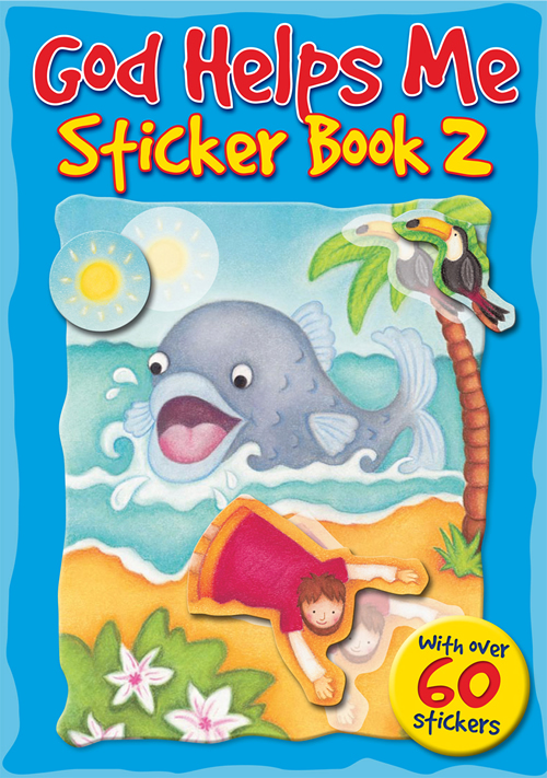 God Helps Me Sticker Book 2