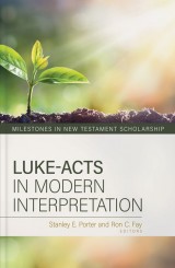 Luke-Acts in Modern Interpretation